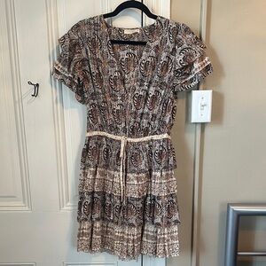 Ulla Johnson Brown Patterned Dress